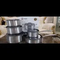 سرویس قابلمه استیل مدل کف لیزری MGS