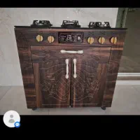 اجاق گاز صحفه ای کمددار ۵ شعله