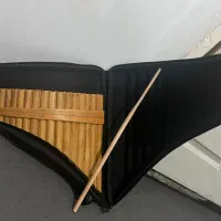 پنفلوت۱۸ لوله،هارکیس ضدضربه و چوب کوک و روغن