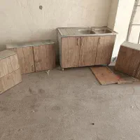 کابینت فلزی درب  mdf