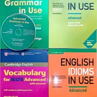 فروش ۵ جلد کتاب آزمون انگلیسی