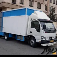 جابجایی لوازم منزل اتاق مسقف6متری بارگیری وتخلیه