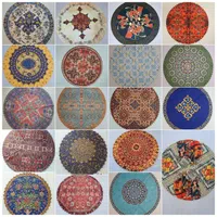 رومیزی مخمل گرد هفت سین شب یلدا دکوری