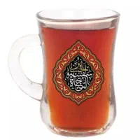 استکان کمر باریک دسته دار محرمی