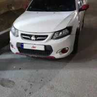 کوییک r سفید قرمز با رینگ