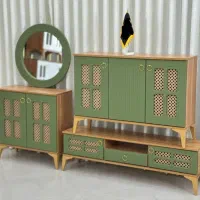 کنسول آینه و جاکفشی و تی وی.مدل نیلا آینه خور