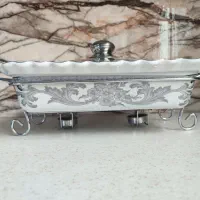 سوفله خوری چینی وارمردار سایز بزرگ (سیلورسان)