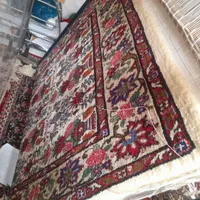 فرش نیمه بافته