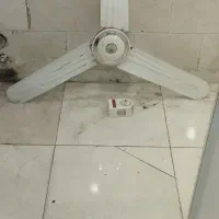 پنکه سقفی سالم و کم کارکرد مناسب محل کار