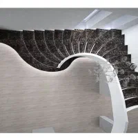 پله گرد بتنی در تمام مدلها  پله رفت و برگشت و4خم