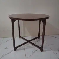 میز گرد میز ناهار خوری ۴نفره  جاکفشی
