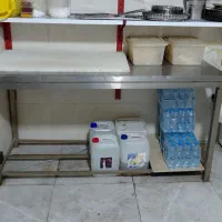 میز کار استیل