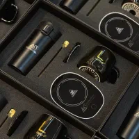 ست تبلیغی ماگ هیتر دار برقی لاکی و تراول ماگ استیل