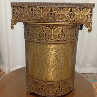 سطل زباله و جای دستمال کاغذی