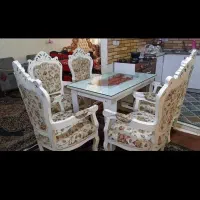 میز ناهارخوری ومبل سه نفره مفت