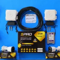 دوربین مداربسته /با هارد 500گیگ.وکابل