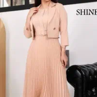 کت سارافون با کمربند
