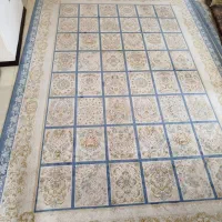 دوتخته فرش ۹ متری ۷۰۰شانه گل برجسته