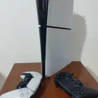 PS5 slim digital با دسته اضافی