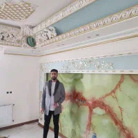گچبری نقاشی ساختمان کاغذ دیواری پتینه قاب بندی