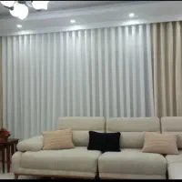 دوخت پرده حریر ساده