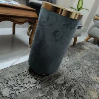 گلدان مخمل استیل
