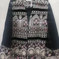 مانتو مجلسی سوزن دوزی شده