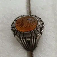 انگشتر نقره خط رکاب شخصی