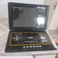 تلویزیون و دی وی دی مسافرتی.دستگاه دی وی دی