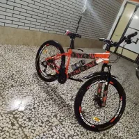 دوچرخه سایز 26 صفر یک هفته سوار شدم 7ساله خابه