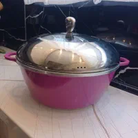 قابلمه چدن بزرگ