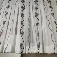 پرده حریر درحد نو