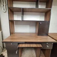 میز کامپیوتر وتحریر با کتابخانه