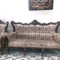 مبل استیل 9 نفره چوب راش