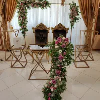 گل آرایی سفره عقد دکور