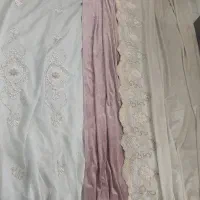 پرده گلدوزی شده