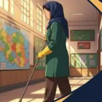 دنبال کار در مدرسه