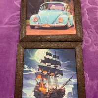 تابلو و ساعت