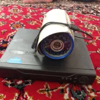 دستگاه دی وی از با یک عدد دوربین مداربسته آنالوگ