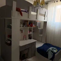 تخت دو طبقه (نو و تمیز )