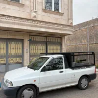 پراید وانت باربنددار سالم/ درحدنو