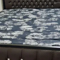 تخت فلزی دو نفره همراه کفی تخت