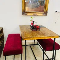 دو عدد ست میز و صندلی مخصوص کافه و آموزشگاه ها