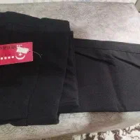 دو عدد شلوار کتان کش زنانه راسته