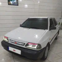 پراید سفید خونگی درجه یک شاسی سالم