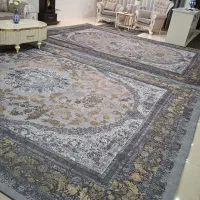 روفرشی کشدار جفت..دوازده متری زمینه طوسی