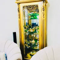 بوفه /ویترین ایستاده چوب درحدنو