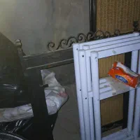 ویترین لوله ای دو عدد همراه با شیشه