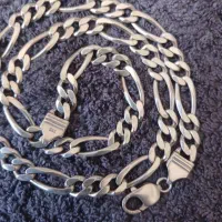 زنجیرگردنبند نقره تمام‌عیار ۹۲۵ ایتالیا درجه یک