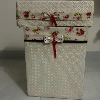 ست سطل و جای دستمال کاغذی